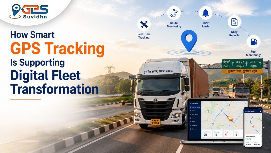 How Smart GPS Tracking is Supporting Digital Fleet Transformation